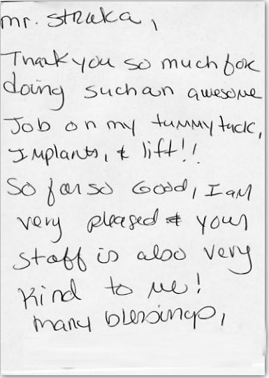 Awesome job - Thank You Card